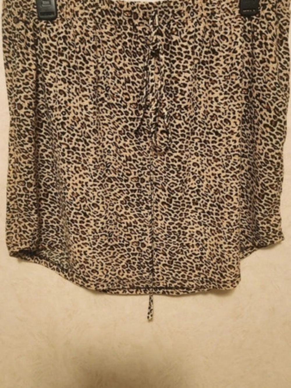 Animal Print Skirt in Brown & Black